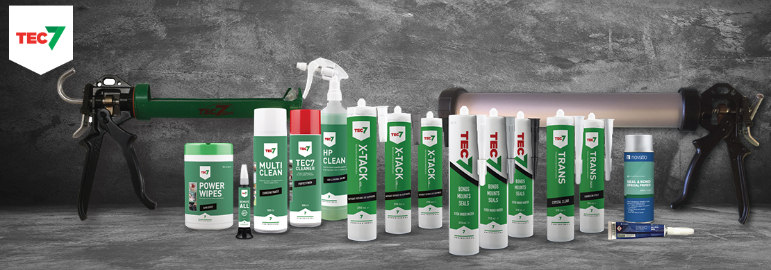 Tec 7 Adhesives, Sealants, Cleaners and Tools